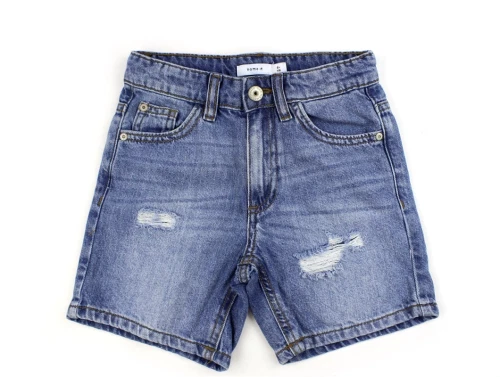 Name It dark blue denim shorts